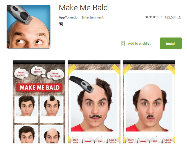 Make me bald free download for android